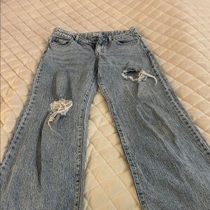 art class Blue Distressed Kids Jeans